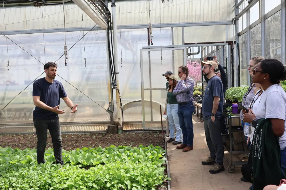 Greenhouse tour