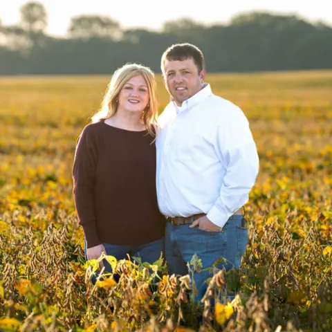 Matt, a 5th generation farmer, and Janna, a 2nd generation farmer